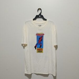 Marvel Spider-Man White Tee